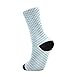 SyXIOP Blue and White Checkered Pattern Fashion mid crew socks running soft wicking white socks women (2-Pair)