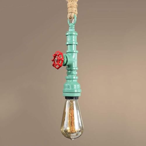 Lustre corde de chanvre E27 pour éclairage de salon style loft - 3