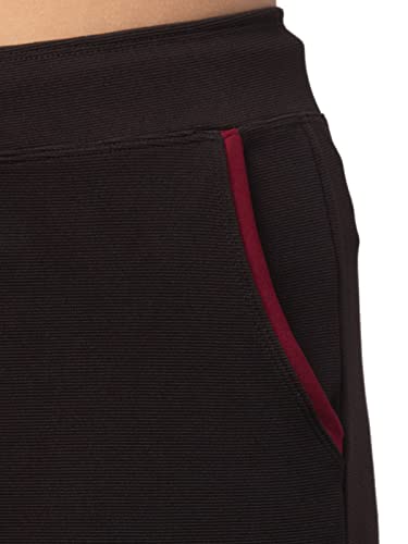 Image of BLUECON Women's Slim Fit Polyester Trackpants (Combo Pack of 2)
