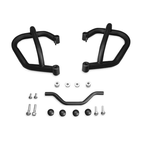 Barre de protection moteur et cadre moto Dark Flag 500 : pare-chocs carénage noir