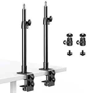 Dazzne 2 Packs Camera Desk Mount Stand with 1/4