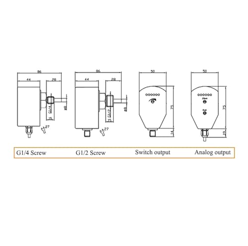 Sensor de caudal digital de agua: control de flujo eficiente a 100 bar 4