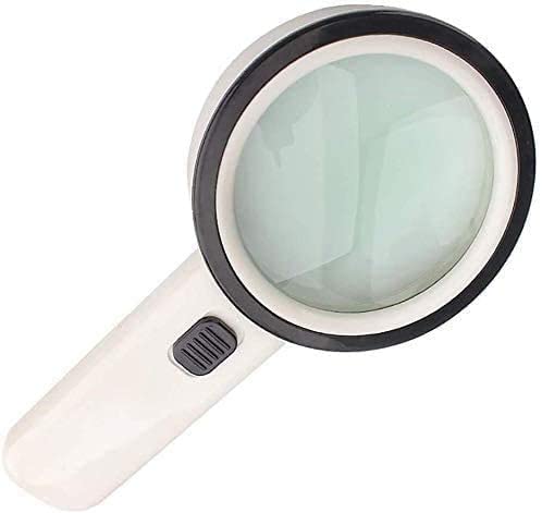 Loupe portable CRODY pour lire sans fatigue oculaire les écritures minuscules des journaux