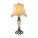 Produktbild WRMOP Moderne Glastischlampe amerikanische Quaste Stoff Lampenschirm Licht Schreibtisch Wohnzimmer Büro-Studien-Lesenachtlampe R/19/12/6