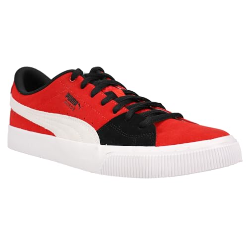 PUMA Mens Suede Skate Nitro Lace Up Sneakers Shoes Casual - Red - Size 7.5 M2