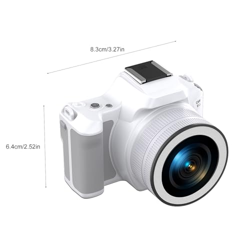 EBTOOLS 48MP 2Kデジタルカメラ16Xズームポータブルニューロギングカメラ D11ホワイト の商品画像 1