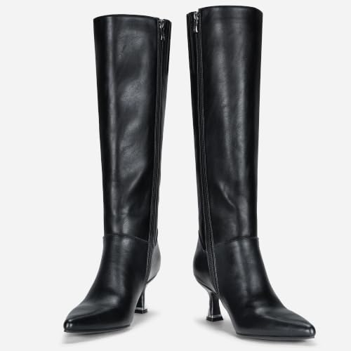 Kitten Heel Knee High Boots - image 9