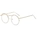 Produktbild IFOUNDYOU Frauen Männer Vintage Retro Brille Mode Unisex Oversize Rahmen Polarisierte Quadratische Rechteckige Sonnenbrille Für Mann Mit Metallrahmen