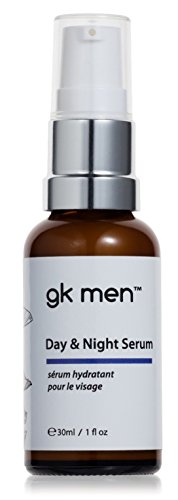 GK Hombre Sérum Regenerador para día y noche + Acido Hialurónico + Jojoba Orgánica y Vitamina C | 30 ml