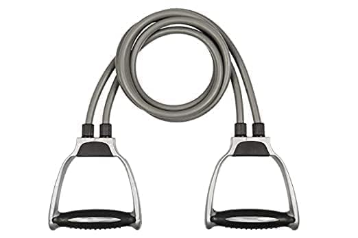 Zeluss Resistance Band Set, Multi-Colored, Natural Latex, 5 Levels - Extra Light to Extra Heavy, Portable, 5-Piece Set, Strength Training, 30.0 x 20...