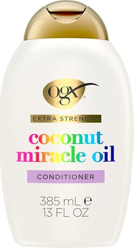 ogx acondicionado aceite de coco milagro 13 oz x-strength (385ml)