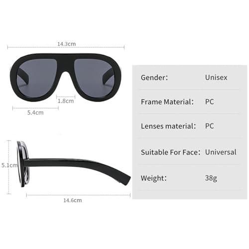 willochra Popular Fashion Pilot Sunglasses Women Shades Retro Rivets Decoration Gradient Trending Men Round Sun Glasses F253