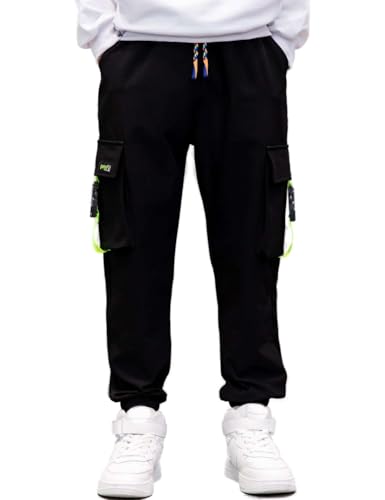 Boys Quick Dry Pants Lightweight Hiking Joggers Casual Sweatpants2