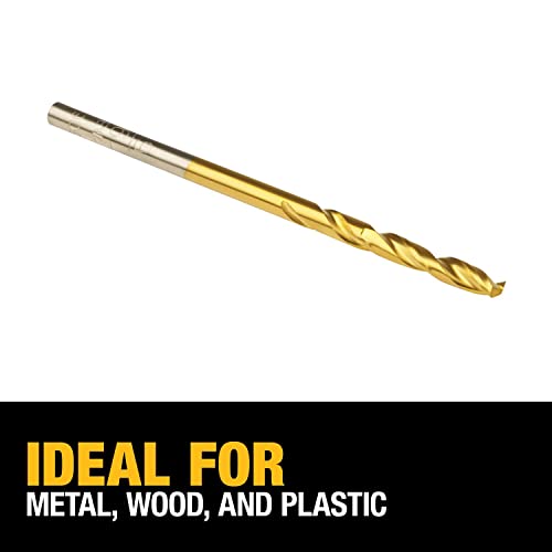 Dewalt Dw1309 9/64-Inch Titanium Nitride Split Point Twist Drill Bit #TOP2