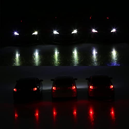 Compatible for 1:32 Corolla Model Car, Zinc Alloy Pull Back Toy Car with Sound and Light for Kids Boy Girl-RED