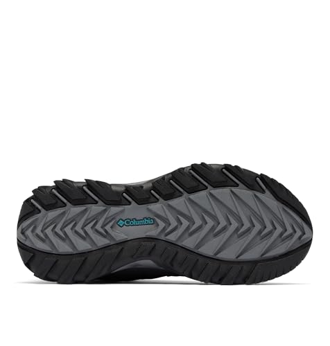 Columbia Columbia Womens Strata Trail Mid Waterproof, Dark Grey/Teal, 11