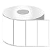 OfficeSmart Labels ZR1400200-4 x 2 Inch Removable Zebra Compatible Direct Thermal Labels (4 Rolls, White, 750 Labels Per Roll, 1 inch Core)