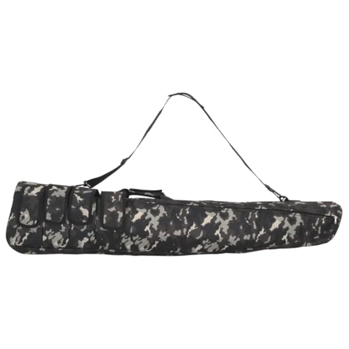 vidaXL Sac à Fusil avec Bretelles 120 cm Tissu Oxford, Sac de Carabine, étui à Fusil, Rangement d'armes, étui à Fusil Souple, Mallette d'armes