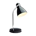 Newhouse Lighting NHDK-OX-BK Oxford Classic Desk Lamp with LED Bulb Included, Black