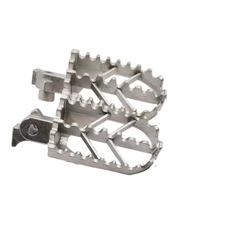 Repose-pieds TW200 PW50 en acier inoxydable robuste pour moto de terrain - 2
