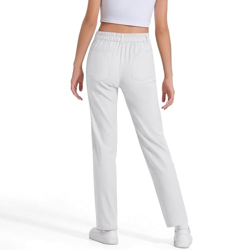 Boys School Uniform Pants Kids Stretch Elastic Waist Pull on Dress Pants Straight Leg Chino Pant Kids Trousers 5-14 Years4