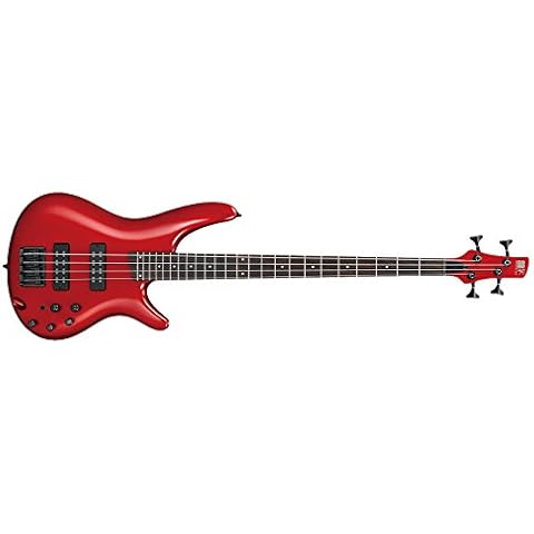 Ibanez SR300EB Bass Guitar in Candy Apple Red Cover