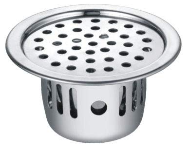 DRIZZLE Anti Cockroach Trap 5 Inch Round Stainless Steel with Chrome Finish (B07H99VS71) Amazon Price History, Amazon Price Tracker