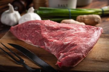 Wellborn 2R Ranch All-Natural Angus Tri-Tip Roast - Premium, Grass-Fed Grain Finished Beef, Perfect for Grilling and Skillet Cooking, 2.5 lbs