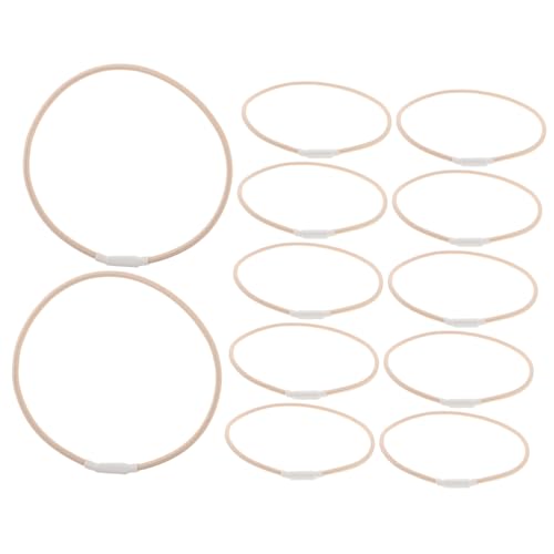 BESPORTBLE 12pezzi Fasce Elastiche Antiurto per Microfono Anello in Gomma per Supporto Microfono Riduzione Vibrazioni Rumore Materiale Gomma Resistente Installazione Facile Compatibilità