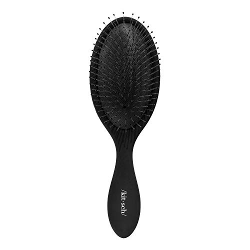 Kitsch Eco-Friendly Wet & Dry Hair Brush for Women, Detangler Brush, Shower Hair Brush, Detangling Brush, Hairbrush for Thick, Fine, Straight & Curly Hair, for Frizz-free Healthy Hair and Easy Combing