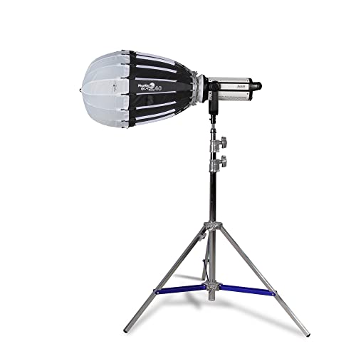 La serie G-Capsule è la prima softbox panoramica all-in-one al mondo con brevetti che dispone di quattro modalità: Softbox, Grid, Beauty Dish e Lanterna.