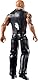 Mattel Actionfigur WWE der Rock, Main Event Serie #156, 15,2 cm großer Sammel-Superstar mit 14 Artikulationspunkten & lebensechtem Look