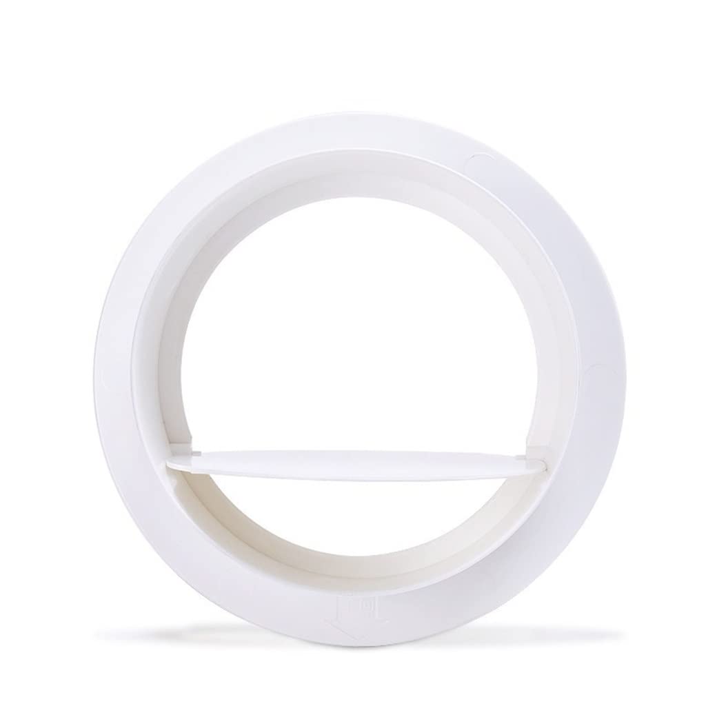 Exhaust Fan Check Valve Bathroom Kitchen Valve Round Pipe Backdraft Damper Ventilation Grill System(80mm)