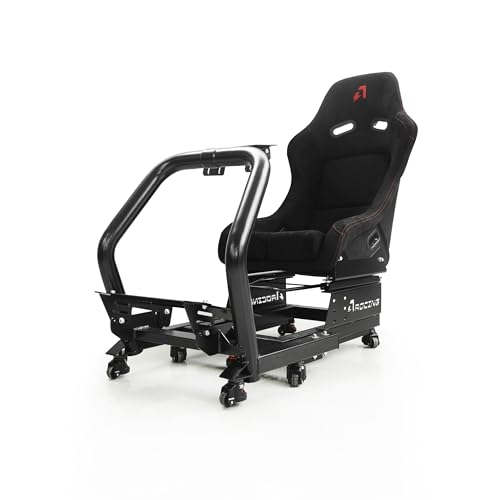 Image of azracing SF Retractable Modular Racing Simulator Cockpit with Standard Seat