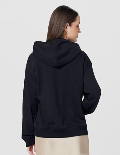 Image of Gap Women Graphic Printed Relaxed Fit Full Sleeve Hoodie