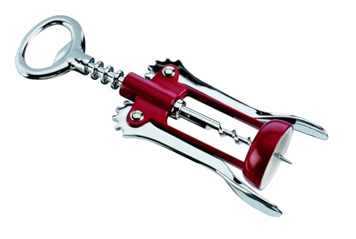 Tescoma 420244.20 Apribottiglie, Rosso, 17 cm, rimuove tappi di sughero e tappi a capsula