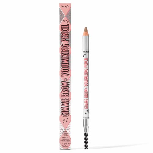 Benefit Gimme Brow+ Volumizing Fiber Eyebrow Pencil (3 Warm Light Brown), 0.04 Ounce (Pack of 1)