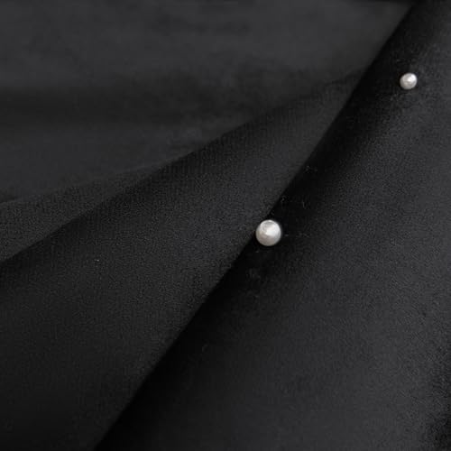 Women's Soft plush Shawl Wraps Shrug stunning pearls for Evening Dress Wedding Cape Cover Up 1920s White Shawl3