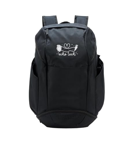 Echo Tech Echo Technician Echocardiographer Tech Sport Backpack