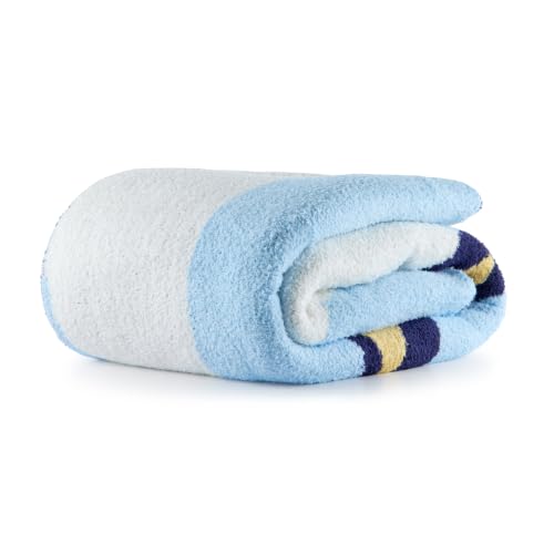 Image of Jay Franco Kids Feather Knit Blanket - 50 inch x 60 inch Inch Soft & Cozy Plush Throw for Bedroom & Couch Decor, Official Licensed Product, Multi - Bluey