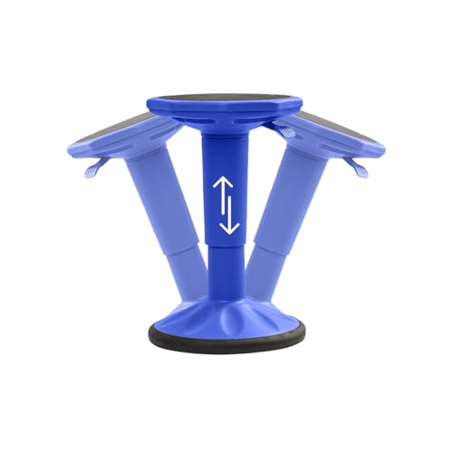 Image of Adjustable Wobble Stool - Wobble Chair Middle and High School Students - Flexible Seating for Classrooms - Adjusts from 17 inch - 23 inch