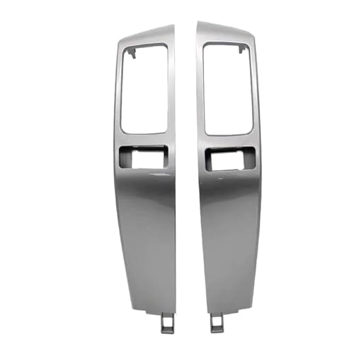 Rejilla Ventilación Aireadores Salpicadero Para Toyota Para Land Para Cruiser Para Prado LC120 2003-2009 Rejilla Ventilación Aire Acondicionado Con Marco Decorativo Plateado(Strip)