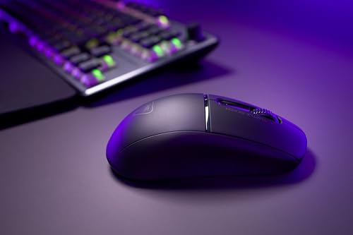 Burst II Air - Mouse da gioco wireless da 2,4 GHz, ultraleggero da 47 g, sensore ottico a 26.000 DPI, batteria da 120 ore - Nero - Mouse gaming - Immagine 4