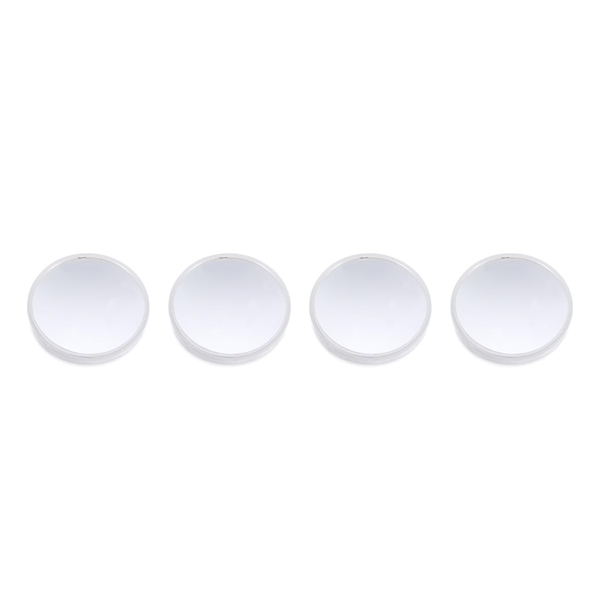 JEWEDECO 4pcs Microscope Reflector Mirrors Made of Safe Glass Easy to Install Essential for Efficient Optical Experiments