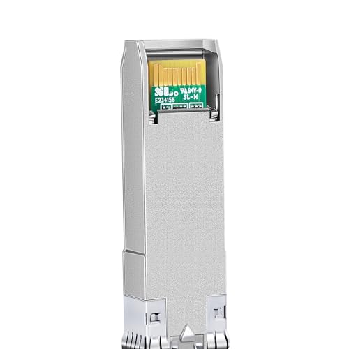 Image of 10GBASE-T SFP+ to RJ45 Module, 10Gb Ethernet Copper RJ-45, 10gbe Gigabit Mini gbic Computer Networking Transceiver Compatible with Brocade 10G-SFPP-T, up to 30-Meter
