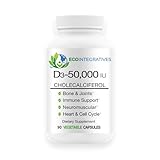 BioInnovations Pharmacal Vitamin D3-50,000 IU Cholecalciferol Helps Maintain Healthy Bones & Teeth, Bone Density, Muscles, Cardiovascular, Neuromuscular, Immune Support 90 Vegetable Capsules
