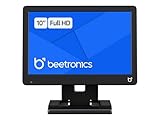 Beetronics 10 Inch Professional Monitor – Full HD 1080p IPS Display | High-Performance, Durable Plastic Housing | HDMI, VGA, BNC, RCA Inputs | Matte Screen, 24/7 Operation, Wide Viewing Angles | 10HD7