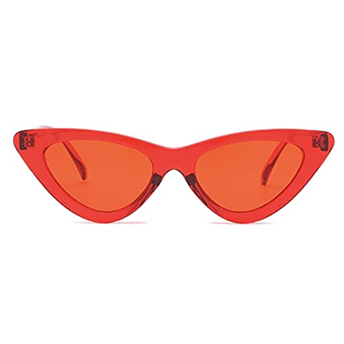 Spacelab Translucent Cat Eye Sunglasses (Red), Medium2