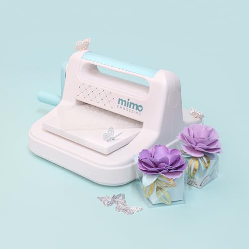 Mimo Embossing - Maquina de Aplicação de Relevo - 2 em 1: Faz Relevo e Corte - 01 Molde de Relevo So