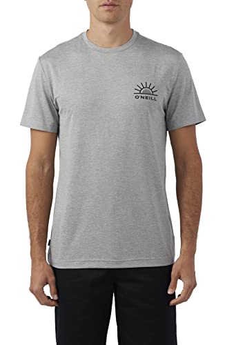 T-shirt tricolore homme anti-coup de soleil été gris taille S